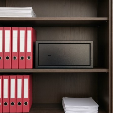 СЕЙФ ДЛЯ ДОМАШНЕГО ОФИСА КЛЮЧ-ЗАПИРАЕМЫЙ НОУТБУК ДЕНЕЖНЫЙ ЯЩИК