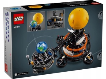 LEGO TECHNIC 42179 ПЛАНЕТА ЗЕМЛЯ И ЛУНА НА ОРБИТЕ В ПОДАРОК