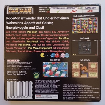 Коллекция Pac-Man, Nintendo GBA