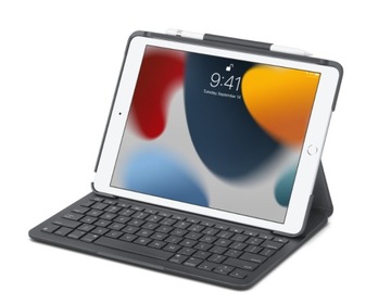 ОРИГИНАЛЬНЫЙ чехол с клапаном для КЛАВИАТУРЫ Logitech iPad 10.2 7 8 9 поколения SLIM FOLIO