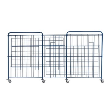 ЗАКРЫТАЯ СКЛАДНАЯ ПЕРЕНОСКА ДЛЯ ШАРОВ, СИНЯЯ