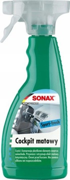 SONAX KOKPIT MATOWY SPORT FRESH - 500 ml / plak