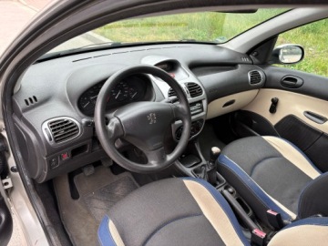 Peugeot 206 Hatchback 1.1 i 60KM 2006 PEUGEOT 206 BENZYNA KLIMA Z NIEMIEC, zdjęcie 7