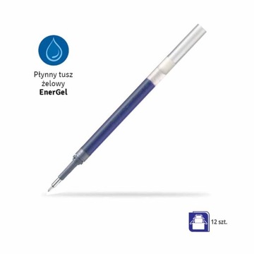 Сменный картридж Pentel EnerGel LR7 синий x 12