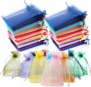 Woreczki z organzy 10x15 cm-120 x Torby Cukierki