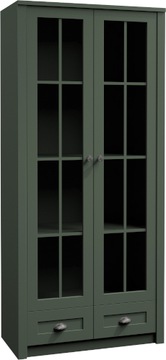 Witryna kredens z szufladami PROWANSJA W2S GREEN