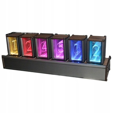 Nixie Clock RGB LED Digital Glow Tube Clock Zestaw