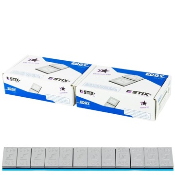 Ciężarki klejone do felg aluminiowych 12 x 5g EDGY SLIM powlekane 100szt