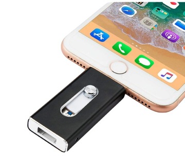 Pendrive 128GB 4w1 USB 3.0, iPhone, Android/Micro USB/TYP C, Windows, OTG