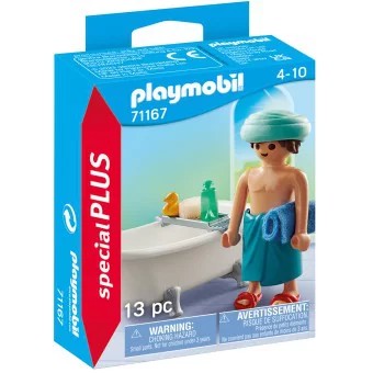 PLAYMOBIL 71167 MĘŻCZYZNA W WANNIE