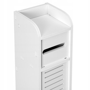 АЖУРНЫЙ ШКАФ ДЛЯ ВАННОЙ, СТОЛБ, ПОЛКА ДЛЯ БУМАГИ, САЛФЕТОК, КНИЖНЫЙ ШКАФ, 80 см