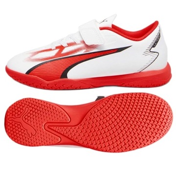 Białe Syntetyk Buty Sport Halowe Puma r.31