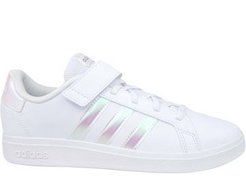 ADIDAS GRAND COURT 2.0 EL GY2327 BUTY TENISÓWKI TRAMPKI GUMKI RZEP HOLOGRAM