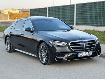 Mercedes Klasa S W223/V223 Sedan 2.9 400d 330KM 2020 MERCEDES Klasa S 400 d 4-Matic L AMG Line 9G-TRONIC Krajowy Bezwypadkowy, zdjęcie 1