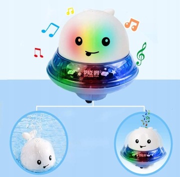 ИГРУШКА ДЛЯ ВАННЫ КИТ ФОНТАН ДЛЯ ВАННЫ КИТ LED