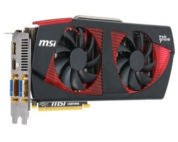 Karta graficzna MSI N480GTX Lightning GDDR5 1536 MB 1,5GB DVI HDMI DP (p)