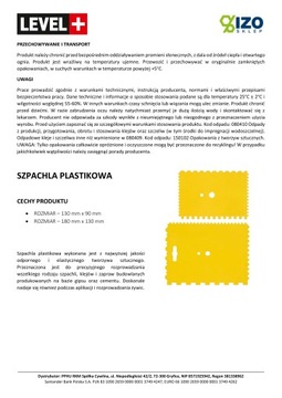 Готовый клей для плитки 15кг + кельмы пластиковые 2 шт.