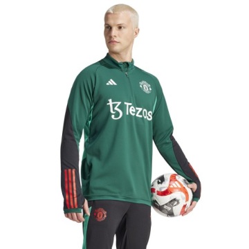 M Adidas Manchester United Training Top толстовка IQ1523 зеленый M