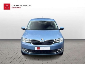 Skoda Rapid II Liftback Facelifting 1.0 TSI 110KM 2018 Skoda RAPID 1.0 TSI 110KM StyleBi-XenonCzujnikiGrzane FoteleSalon PL, zdjęcie 7