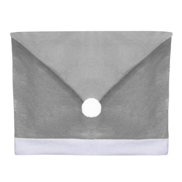 РОЖДЕСТВЕНСКИЕ ПОКРЫТИЯ НА СТУЛ ШАПКА САНТА НАБОР ИЗ 4 ШТ.