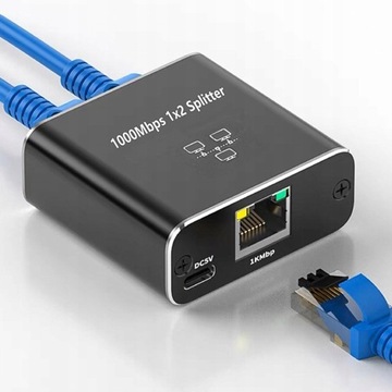 Разветвитель Ethernet от 1 до 2 RJ45