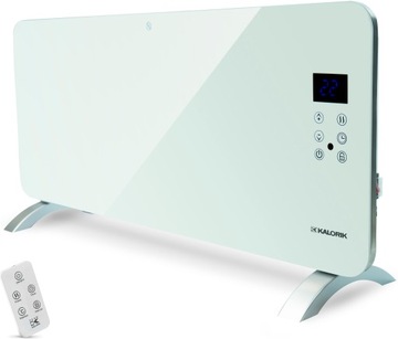 GRZEJNIK Elektryczny KONWEKTOROWY SZKLANY 2000W WiFi PILOT TERMOSTAT EKO