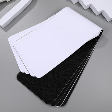 Ступени для уличной лестницы без ковриков, черная лента