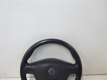 Руль + Подушка безопасности Opel Corsa C 2005 г. КОЖА