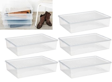 5x POJEMNIK PUDEŁKO ORGANIZER NA BUTY KOZAKI
