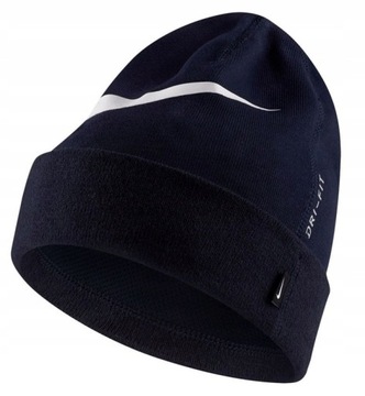 CZAPKA ZIMOWA NIKE UNIWERSALNA BEANIE PREZENT ZIMA SPORTOWA GRANATOWA