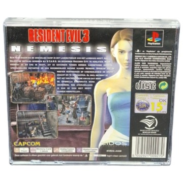 Игра RESIDENT EVIL 3 NEMESIS Sony PlayStation (PSX PS1 PS2 PS3)