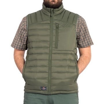 Bezrękawnik Kamizelka pikowana Pentagon Homer Vest Camo Green 3XL