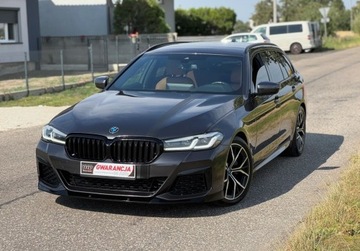 BMW Seria 5 G30-G31 Touring Facelifting 2.0 518d 150KM 2021 BMW Seria 5 BEZWYPADEK f vat 23 PISEMNA GWARANCJA w cenie Transport KRE, zdjęcie 7