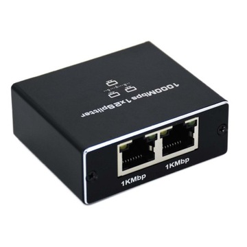 Гигабитный сетевой разветвитель Ethernet-сплиттер 1000 Мбит/с от 1 до 2 2 устройства