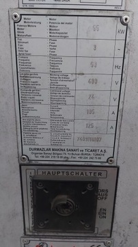 Листогибочный пресс DURMA AD-S 80800 800 тонн, длина гибки 8 м