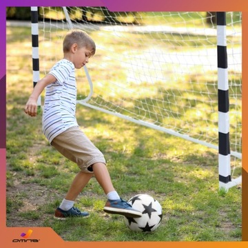 Усиленная сверхпрочная металлическая сетка для футбольных ворот 300x200x90 см