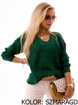 Luźny Milusi SWETER DAMSKI Oversize Dużo Kolorów