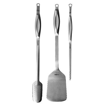 Стальные принадлежности для барбекю BOSKA Monaco + 3 шт.