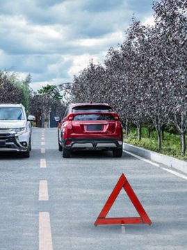 Предупреждающий треугольник безопасности автомобиля авто знак дорожный комплект Tri