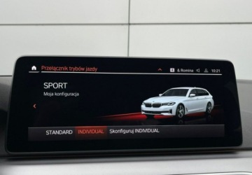 BMW Seria 5 G30-G31 Touring Facelifting 2.0 520d 190KM 2022 BMW Seria 5 xDrive Skora Automat Navi Kamera Head Up FV23 2.0, zdjęcie 30