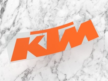 Naklejka KTM 5 x 1,5 cm cross enduro supermoto sm #1