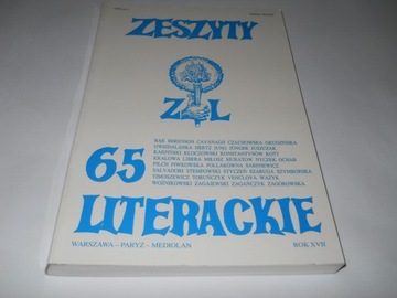 ZESZYTY LITERACKIE 65 CAVANAGH PILCH SZYMBORSKA