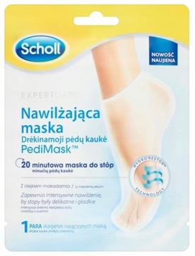 Scholl Pedi Mask nawilżająca maska do stóp z olejkiem makadamia