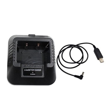 USB-адаптер зарядного устройства для DM R BF F8 + BF F8HP
