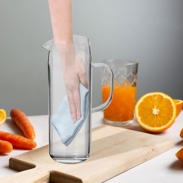 Водный кувшин, стеклянный кувшин, кувшин для замороженного чая с крышкой