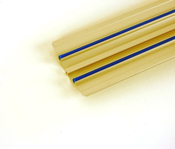 Лениарская линейка 2-весовая с ручкой 30см металл