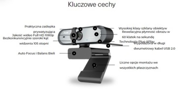 Kamera internetowa Full HD 1080p Axtel PRO Webcam