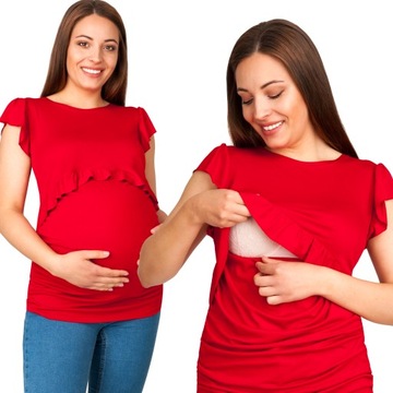 Bluzka ciążowa do karmienia FRANCZESKA