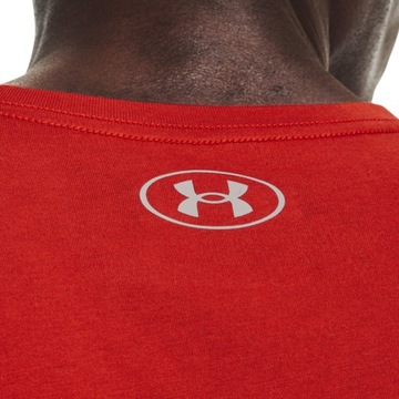 KOSZULKA MĘSKA UNDER ARMOUR CEGLANA SPORTOWA r S