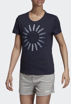 ADIDAS CIRCLED GRAPHIC T-SHIRT KOSZULKA DAMSKA SPORTOWA Z KRÓTKIM RĘKAWEM